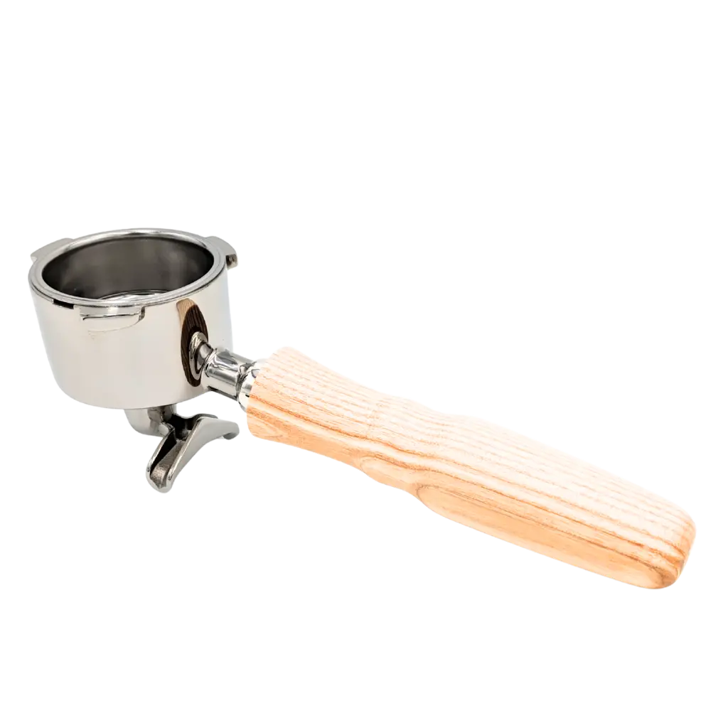 Delonghi Dedica Siebträger mit Doppelauslauf und Ahorn-Griff – FSC-zertifiziertes Holz und Edelstahl
