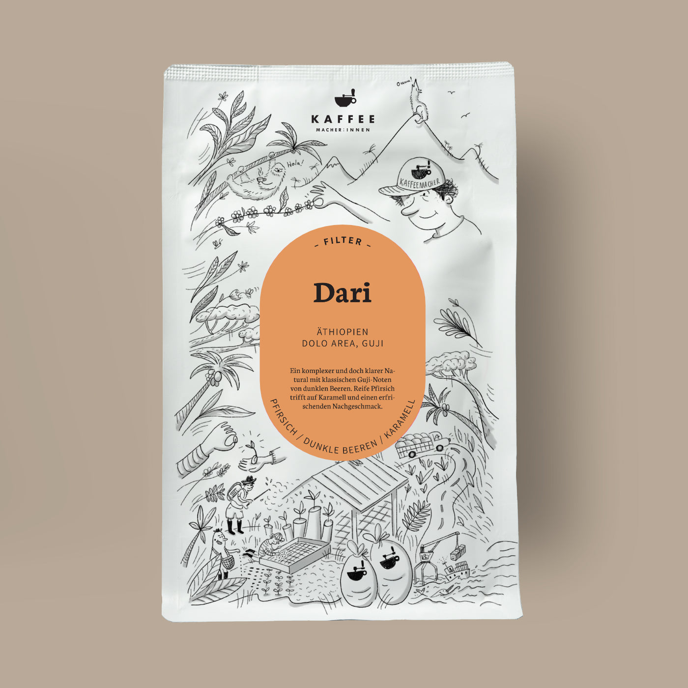 Dari, Filterkaffee aus Äthiopien