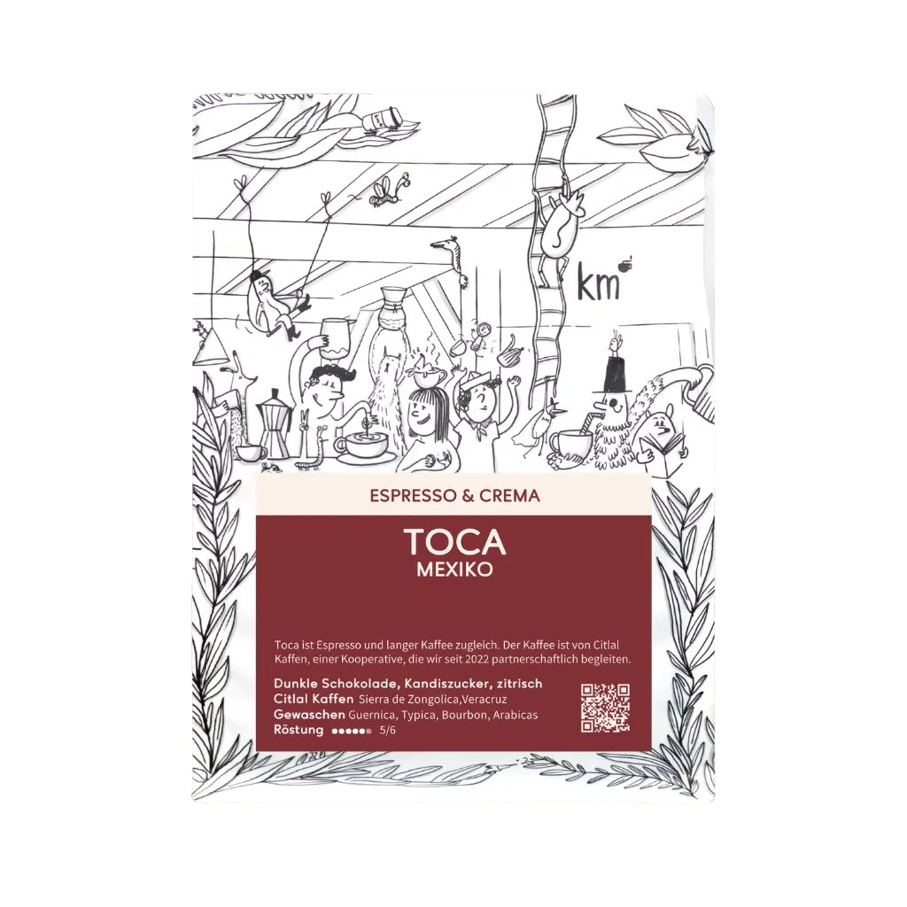 Toca, Espresso aus Mexiko