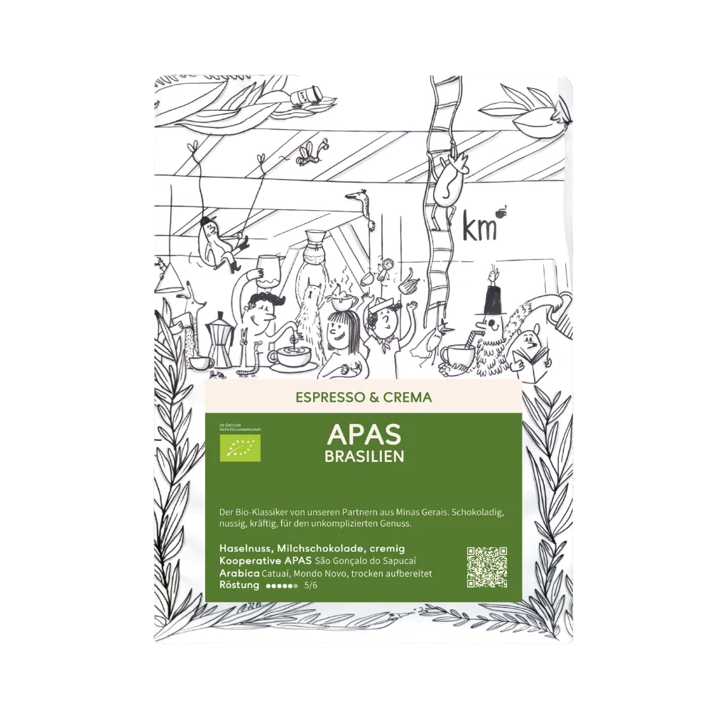 Apas, Bio Espresso aus Brasilien