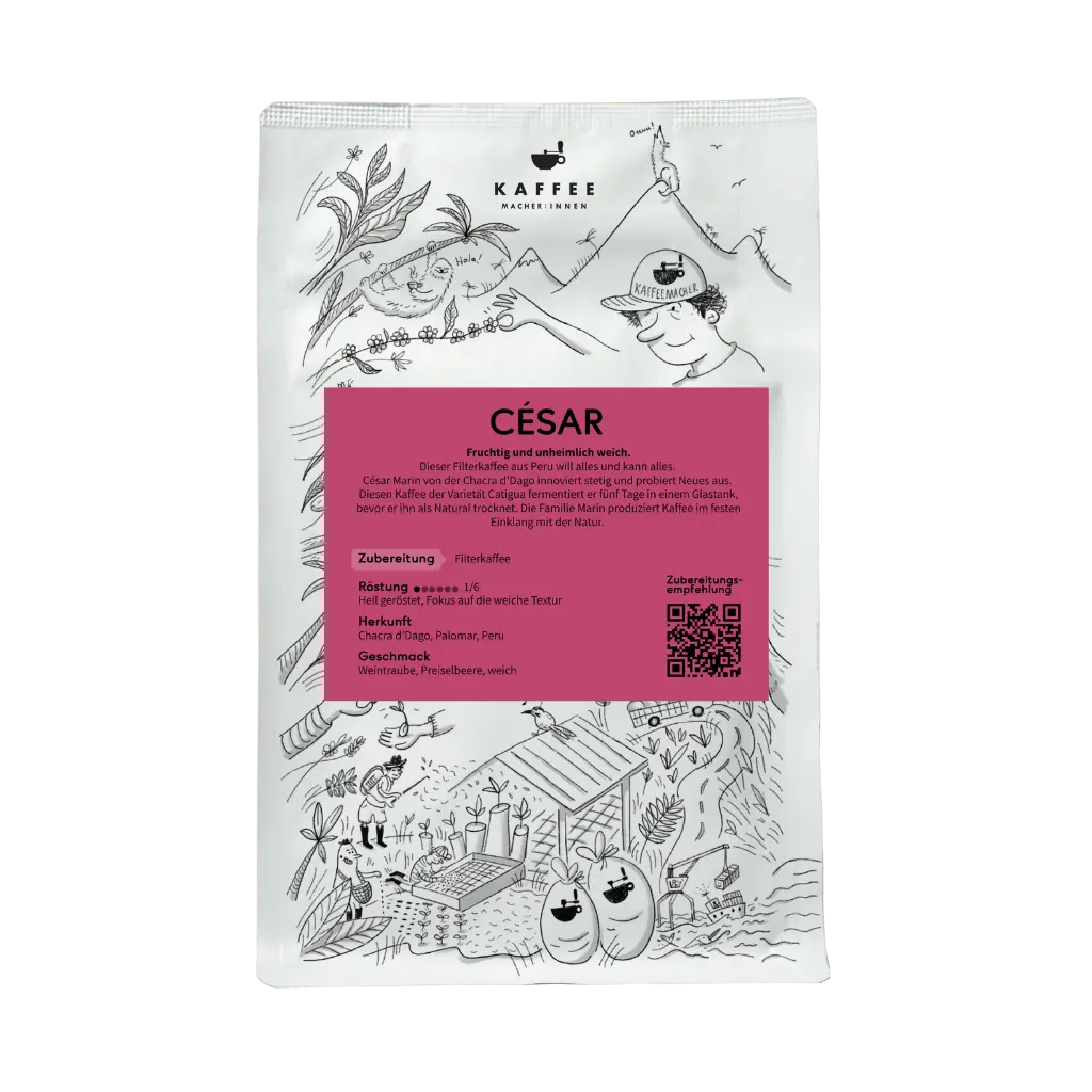 César - Filterkaffee aus Peru