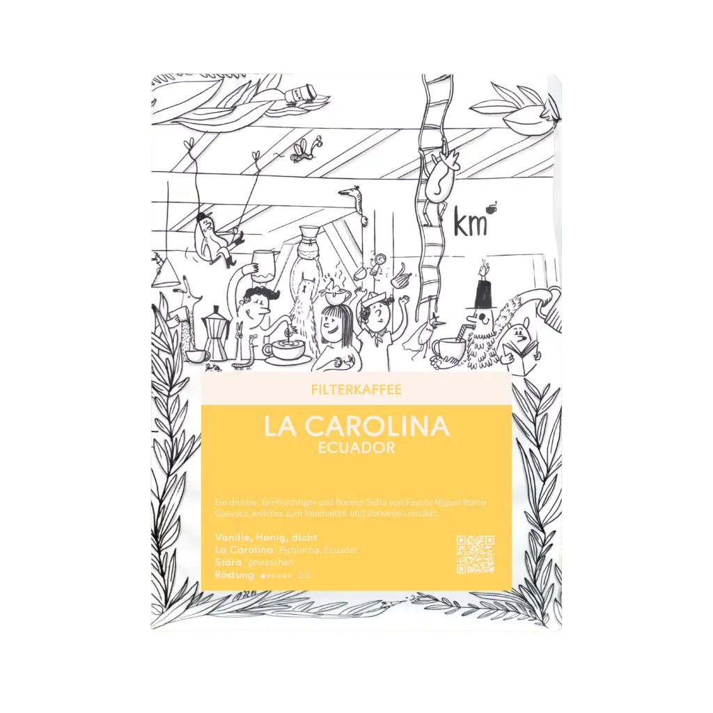 La Carolina, Filterkaffee do Equador