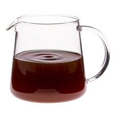 Glaskanne mit Kaffee